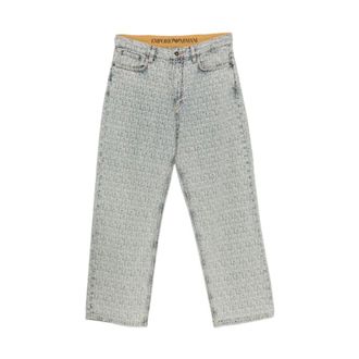 Emporio Armani Heren, Jeans, Blauw, Maat: W31