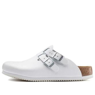 Birkenstock Kay SL Natural Leather Sandals White 1018228