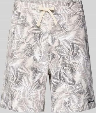 A|X Armani Exchange Shorts im Allover-Look in Beige, Gr&ouml;&szlig;e XL