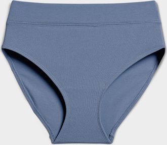 Miiyu Womens Stretch high-waist bikini Organic cotton and TENCEL TM modal