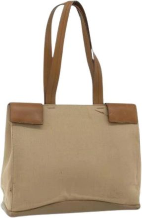 Prada Pre-owned Tote Bags, female, Beige, Size: ONE SIZE Pre-owned Vintage Tote Bag