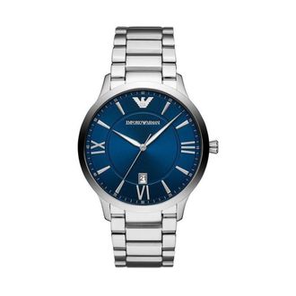 Emporio Armani Accessoires, Heren, Grijs, ONE Size, Giovanni Horloge