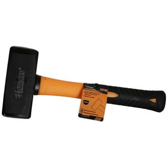 Trade Shop Trade Shop - Martello Mazzuolo Di Tipo Pesante Mazzola In Fibra 2kg Con Manico Antiscivolo