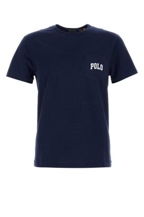 Polo Ralph Lauren Navy Blue Cotton T Shirt