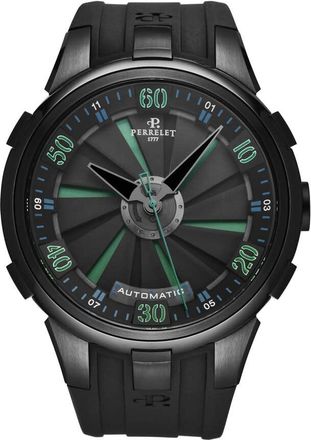 Perrelet Turbine Xl Automatic Black Dial Mens Watch A1051/3