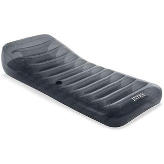 Trade Shop Trade Shop - Materasso Cool Grey 211x99cm Poltrona Lounge Grigio Trasparente Gonfiabile 58723