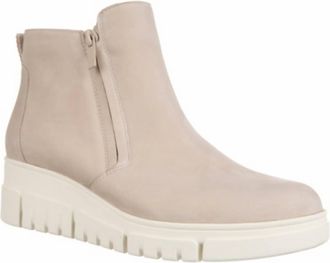 Vionic Womens Uptown Sur Ankle Boot In Oatmeal