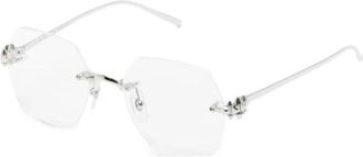 Cartier Brillen - Dames - Brillen - Grijs - 54 MM - Accessoires