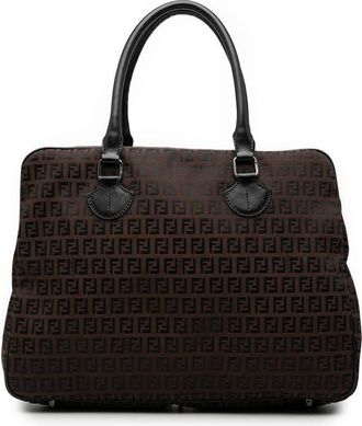 Fendi Pre-owned Fendi Zucchino Canvas Business Bag Ladies L6YY67G5F21ZY9P0