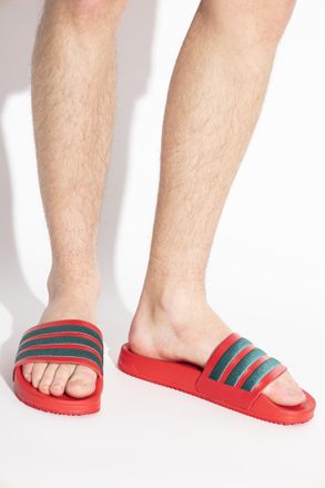 adidas ARTE ANTWERP AILETTE Slides, Mens, Red