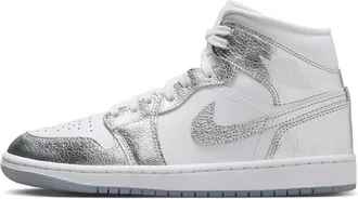 Nike Jordan (WMNS) Air Jordan 1 Mid SE Metallic Silver FN5031-100