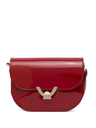 Coccinelle Dew crossbody bag - women - Grained Leather - One Size - Red