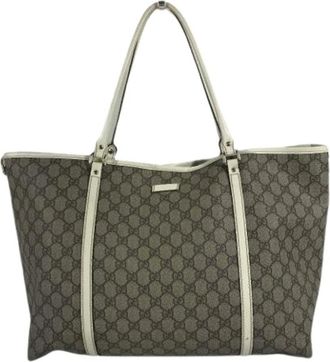 Gucci Pre-owned Tote Bags, female, Beige, Size: ONE SIZE Pre-owned Vintage Tote Bag