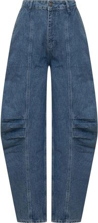 Rotate Slim-fit Jeans - Dames - Loose Fit Jeans - Blauw - 2XS - Jeans