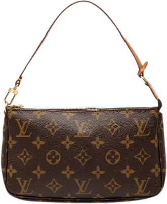 Louis Vuitton Pre-owned Mini Bags, female, Brown, Size: ONE SIZE Pre-owned Pochette Accessoires