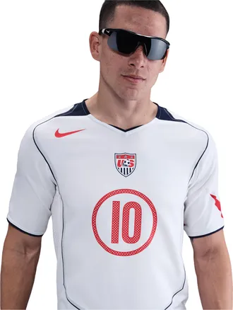 Nike x Landon Donovan USMNT 2004 Total 90 Reissue Jersey White Navy Red IF2944-100
