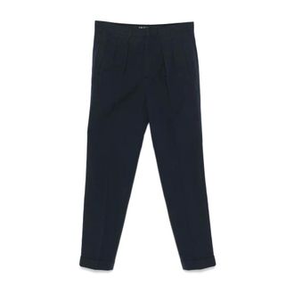 Tom Ford Chinos, male, Blue, Size: W31 Sporty Navy Blue Pants