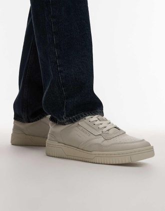 AllSaints Regan - Sneakers basse bianco gesso