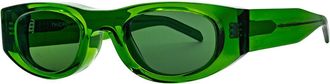 Thierry Lasry Mastermindy 887 Womens Sunglasses Green Size 48