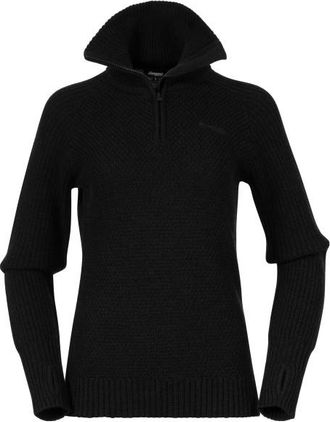 Bergans Ulriken Lady Jumper Merinopullover f&uuml;r Damen | schwarz