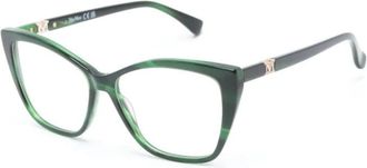 Max Mara Mm 5036 098 Optical Frame - Dames - Brillen - Groen - 54 MM - Accessoires