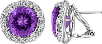 Rina Limor Silver 7.16 Ct. Tw. Gemstone Earrings