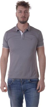 Armani Jeans Polo Shirts - Heren - Polos - Grijs - XL - Katoen - Tops