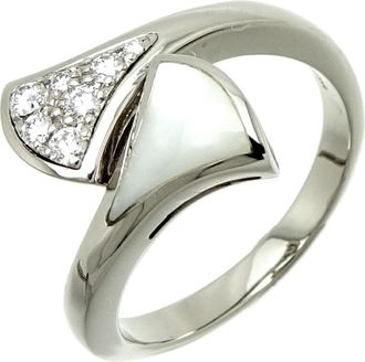 Bulgari White Gold (18K) Band Ring (Pre-Owned)