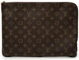 Louis Vuitton Pre-owned Etui Voyage MM - Dames - Vintage Clutch - Bruin - ONE Size - Vintage
