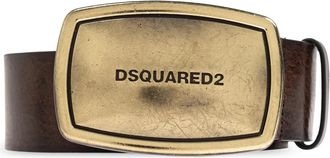 Dsquared2 Leren Riem - Heren - Riemen - Bruin - 90 CM - Leer - Accessoires