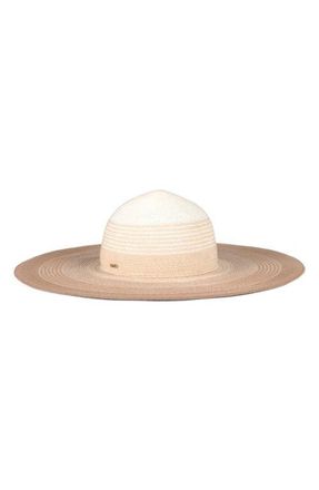 Eugenia Kim Bunny Ombr&eacute; Straw Sun Hat in Ivory/Natural/Camel at Nordstrom