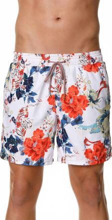 Maaji Mens Tiger Song Shorts In Multicolor