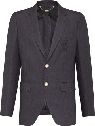 Billionaire Boys Club Blazer Double B - Heren - Blazers - Blauw - M - Linnen - Jassen