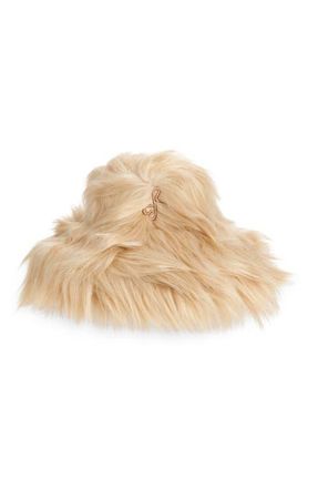 Ruslan Baginskiy Faux Fur Hat in Beige at Nordstrom, Size Medium