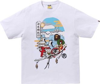 A Bathing Ape Japan Culture Ape Head Tee White 1K22-110-028-WHITE
