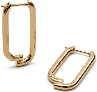 Otiumberg 14K Gold Vermeil Paperclip Earrings - Womens - 14kt Gold Vermeil
