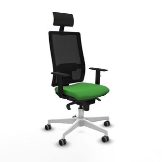 Piqueras y Crespo Silla De Oficina Piqueras Y Crespo Ergon&oacute;mica Verde Ajustable