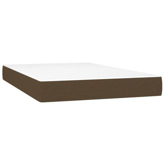 vidaXL Vidaxl - Materasso A Molle Insacchettate Marrone Scuro 120x200x20 Cm