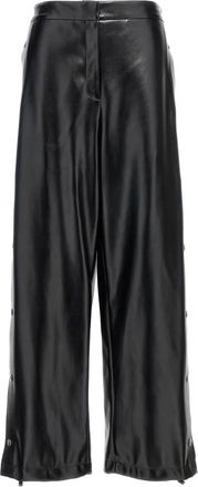 Stella McCartney Dames, Broeken, Zwart, Maat: 3XS Zijde