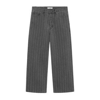 Wood Wood Rechte jeans - Heren - Jeans - Grijs - Maat: W34 L32
