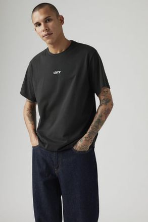 Levi's Relaxed Fit Tee - Uomo - 2XL - Nero / Record Swap Jet Black