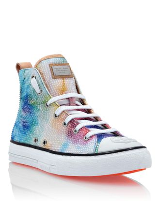 Philipp Plein Hoge Sneakers Tie Dye