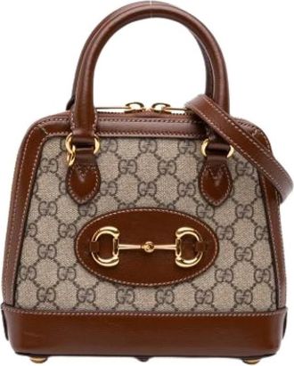 Gucci Borsa a mano Horsebit 1955 Pre-owned - - Pre-owned - Donna - Marrone - ONE SIZE
