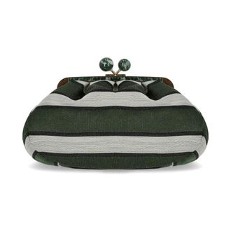 Max Mara Pasticcino Bag - Dames - Tassen - Groen - Maat: ONE Size Katoen