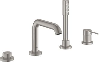 GROHE 4-l-eh-wannenkombi Essence Supersteel