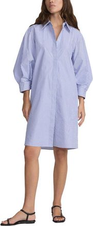 Lafayette 148 New York Lantern Sleeve Shirtdress