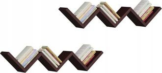 OEM Estanter&iacute;a Colgante De Pared Orto Wengu&eacute;