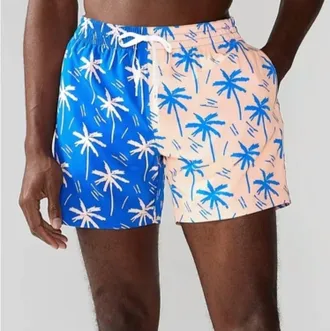 Chubbies Mens The Weekend Kings 5.5 Swim Trunks In Blue/pink