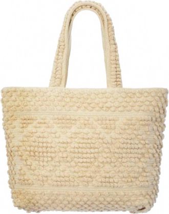Guadalupe Design Canaria Tote Bag In Off White