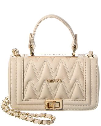 Mario Valentino Valentino By Mario Valentino Beatriz Diamond Leather Shoulder Bag